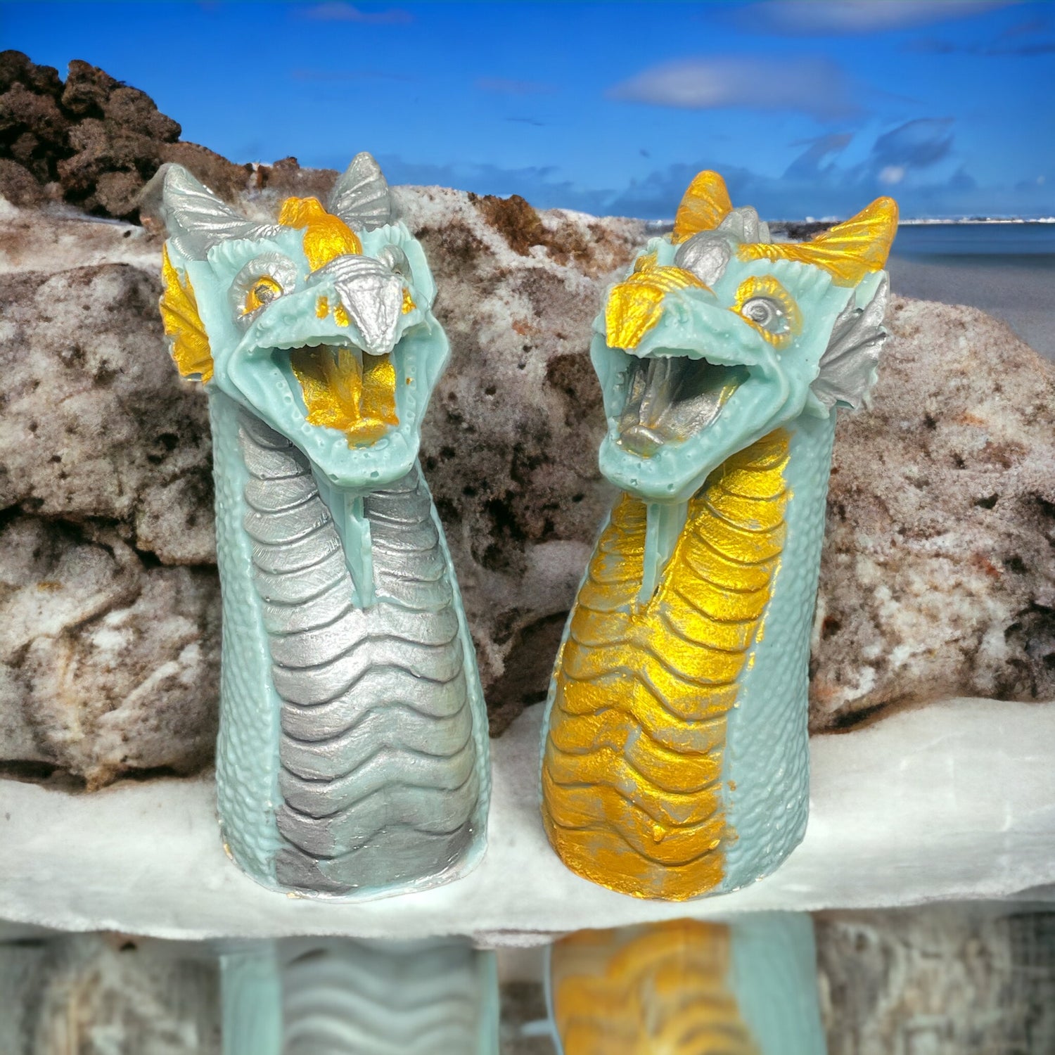 Sculpted and Painted Soaps